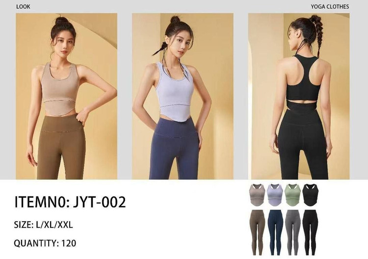 ست ورزشی زنانه فلامنت اسپاندکس وارداتی با نیمتنه کاپ ثابت